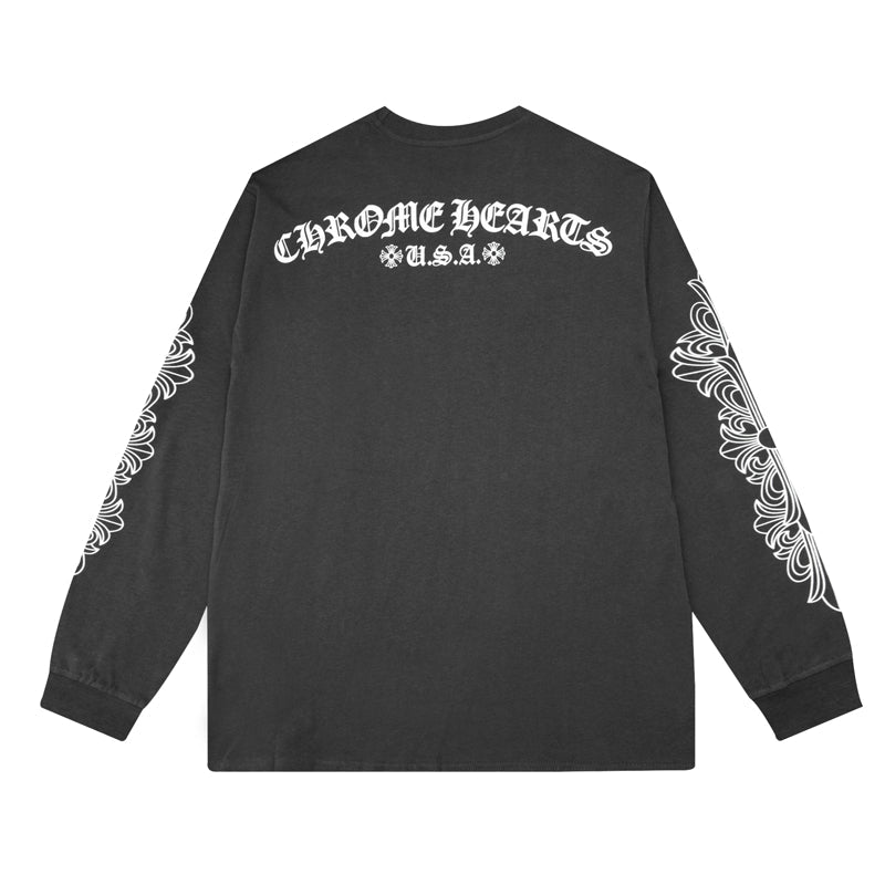 Men's Long-Sleeve T-shirt Sweatshirt K8005